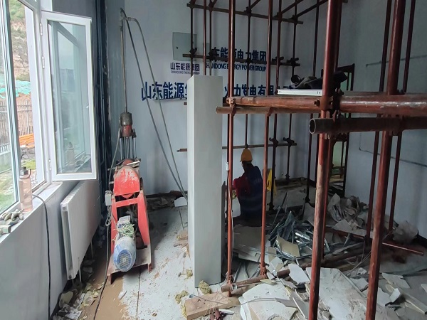 昌邑厂房基础沉降注浆加固